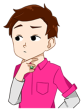 Pinky Boy (Eng) sticker #12179085