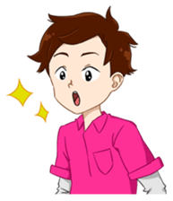 Pinky Boy (Eng) sticker #12179093