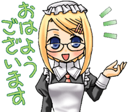Order Maid sticker #12180151