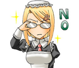 Order Maid sticker #12180163