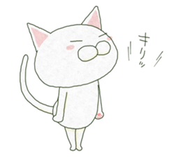 WHITE CATS ! sticker #12180403