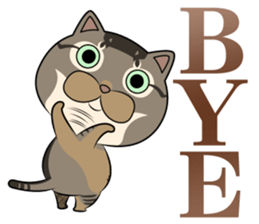 Very loose cat MOHIKUN Part 2 sticker #12180605