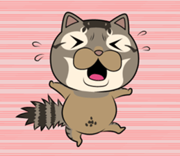 Very loose cat MOHIKUN Part 2 sticker #12180607