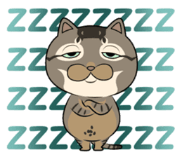 Very loose cat MOHIKUN Part 2 sticker #12180608