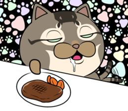 Very loose cat MOHIKUN Part 2 sticker #12180614