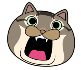 Very loose cat MOHIKUN Part 2 sticker #12180623