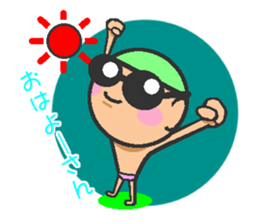 Kansai swimmer sticker #12180760