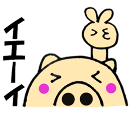 pig that can be uaed3 sticker #12181748