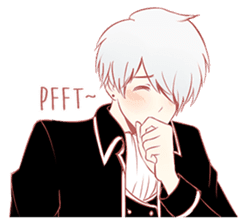 40 Shades of Silver. sticker #12181832