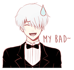 40 Shades of Silver. sticker #12181834