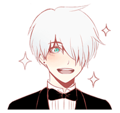 40 Shades of Silver. sticker #12181835