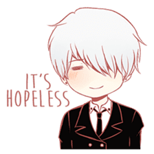 40 Shades of Silver. sticker #12181841