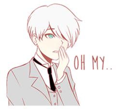 40 Shades of Silver. sticker #12181850