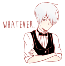 40 Shades of Silver. sticker #12181868