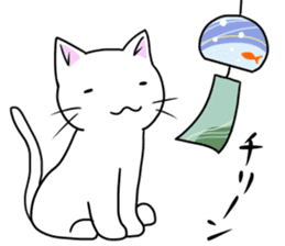 Cat life5<summer> sticker #12182968