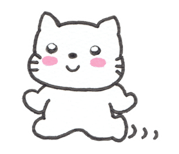 Kitten Macaron sticker #12182995