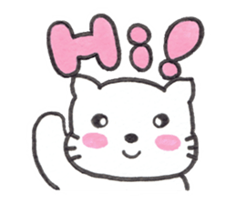 Kitten Macaron sticker #12182998