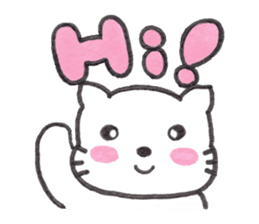 Kitten Macaron sticker #12182998