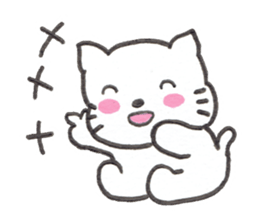 Kitten Macaron sticker #12183003
