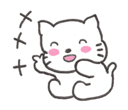 Kitten Macaron sticker #12183003