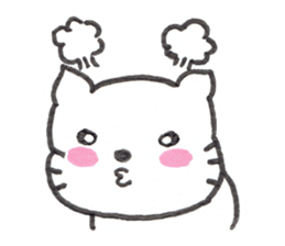 Kitten Macaron sticker #12183005
