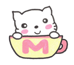 Kitten Macaron sticker #12183006