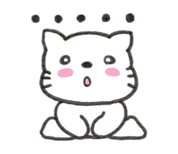 Kitten Macaron sticker #12183007