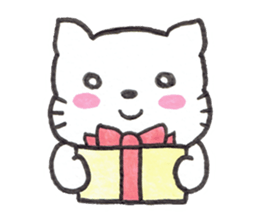 Kitten Macaron sticker #12183013