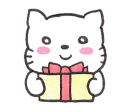 Kitten Macaron sticker #12183013