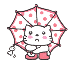 Kitten Macaron sticker #12183014