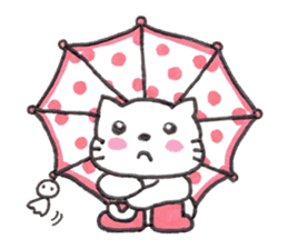 Kitten Macaron sticker #12183014