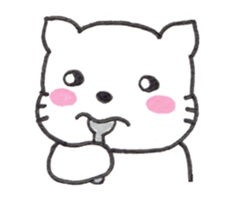 Kitten Macaron sticker #12183018