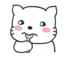 Kitten Macaron sticker #12183018