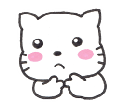 Kitten Macaron sticker #12183020