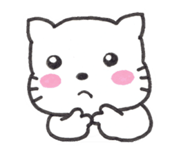 Kitten Macaron sticker #12183020