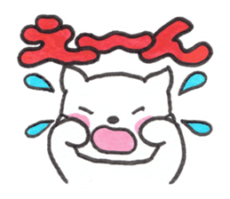 Kitten Macaron sticker #12183021