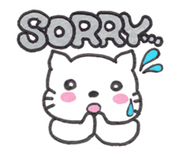 Kitten Macaron sticker #12183026