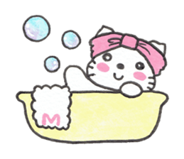 Kitten Macaron sticker #12183027