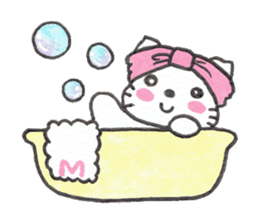Kitten Macaron sticker #12183027