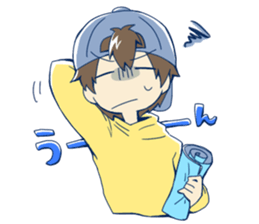 Staff to work sticker #12183714