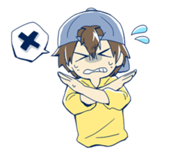 Staff to work sticker #12183717