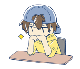 Staff to work sticker #12183721