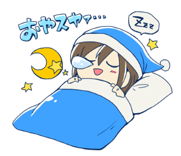 Staff to work sticker #12183722