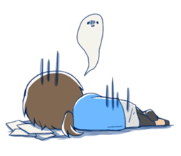 Staff to work sticker #12183737