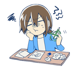 Staff to work sticker #12183741