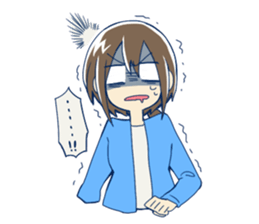 Staff to work sticker #12183744