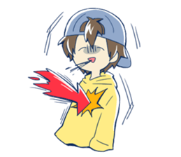 Staff to work sticker #12183745