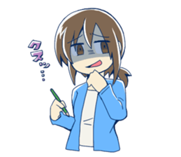 Staff to work sticker #12183748