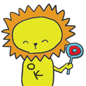 Lion one day of "Mafumafu" sticker #12183762