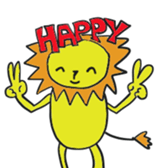 Lion one day of "Mafumafu" sticker #12183774